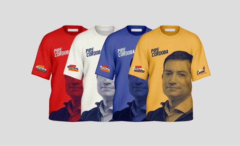 Recurso de campaña Camisetas