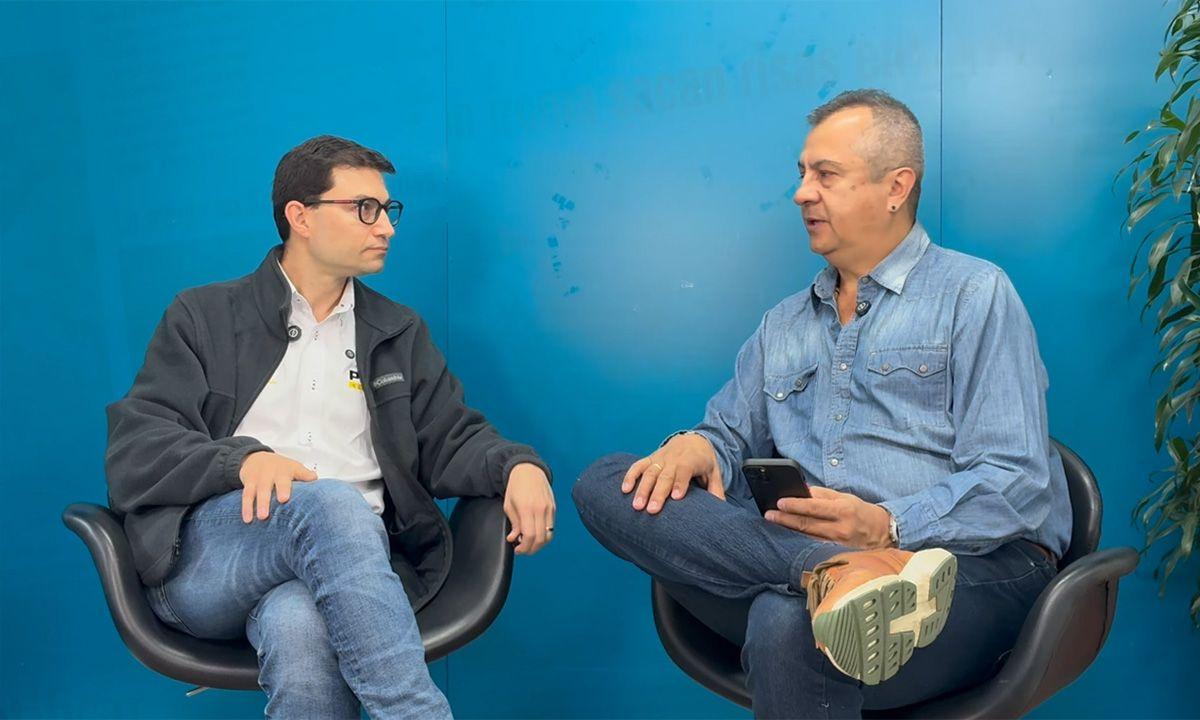 Entrevista con el precandidato presidencial Felipe Córdoba en su visita a Manizales