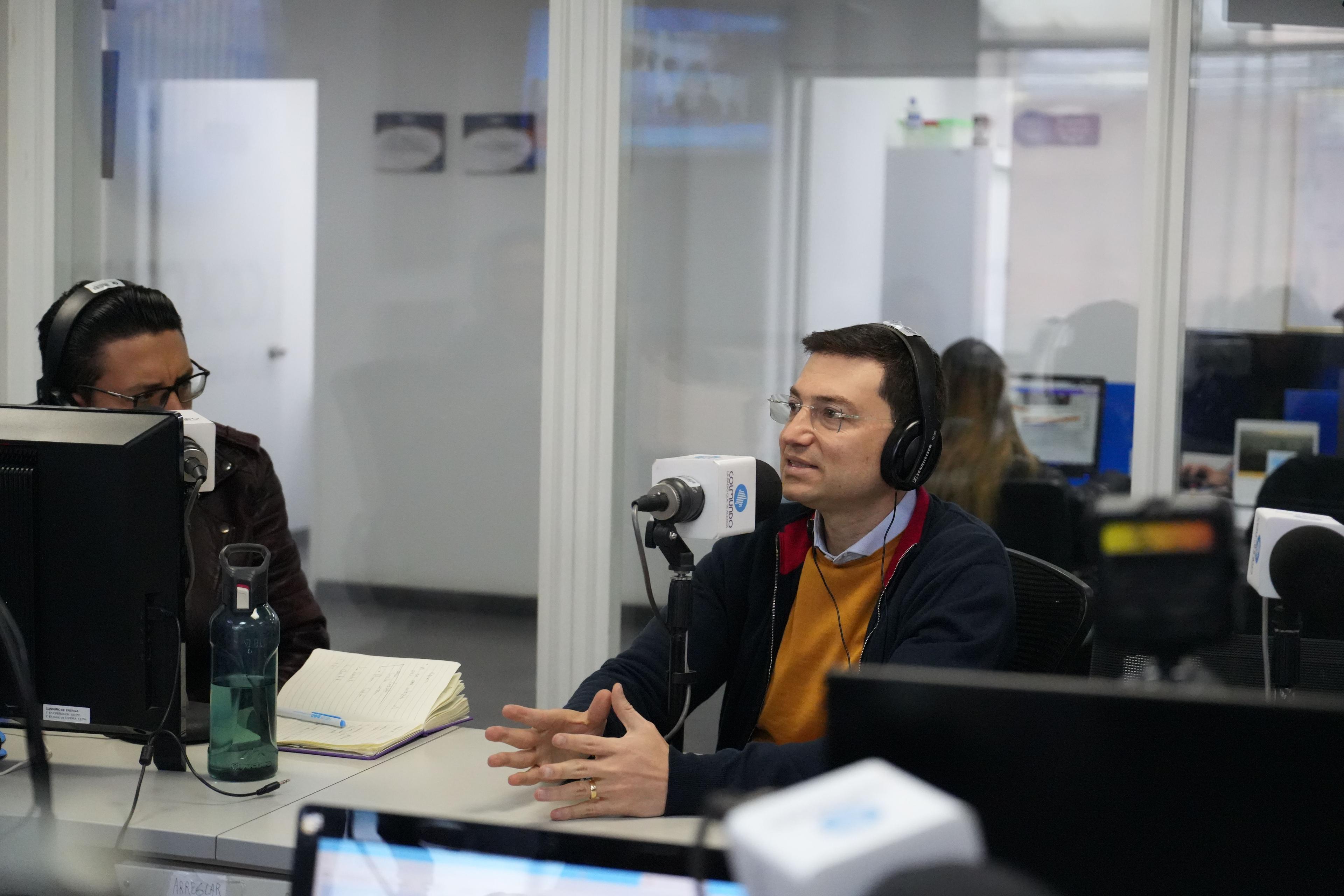 Felipe Córdoba propone una política de seguridad firme