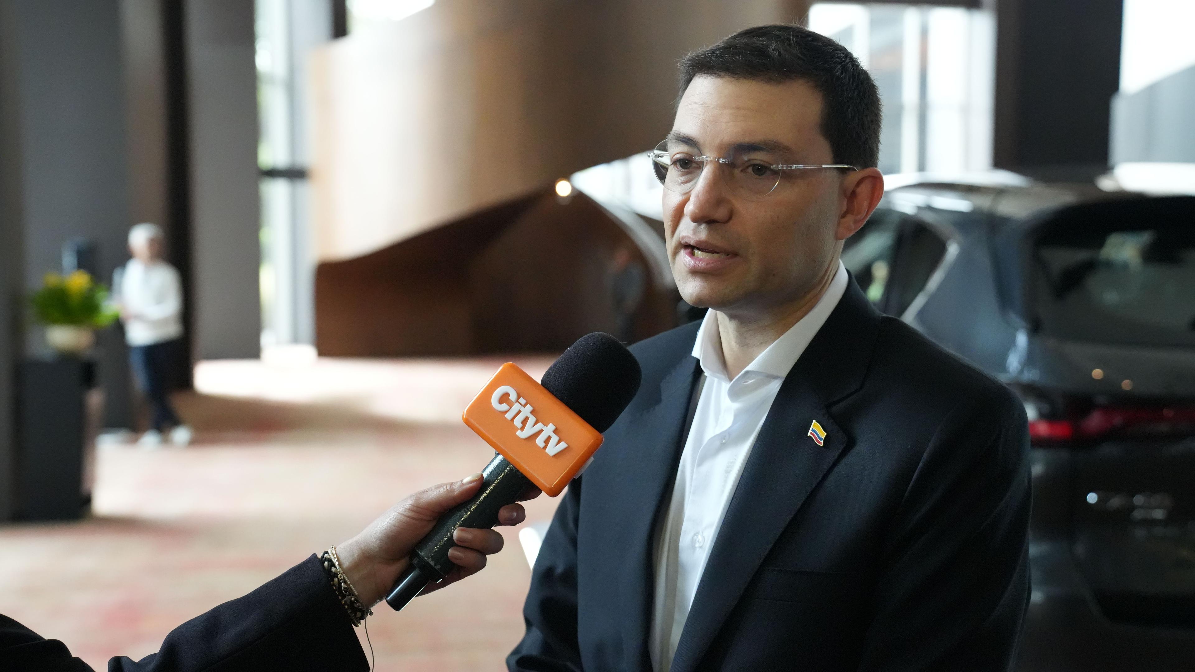 Carlos Felipe Córdoba afirma que el Partido Conservador lo ve como figura de unidad y con vocación de poder