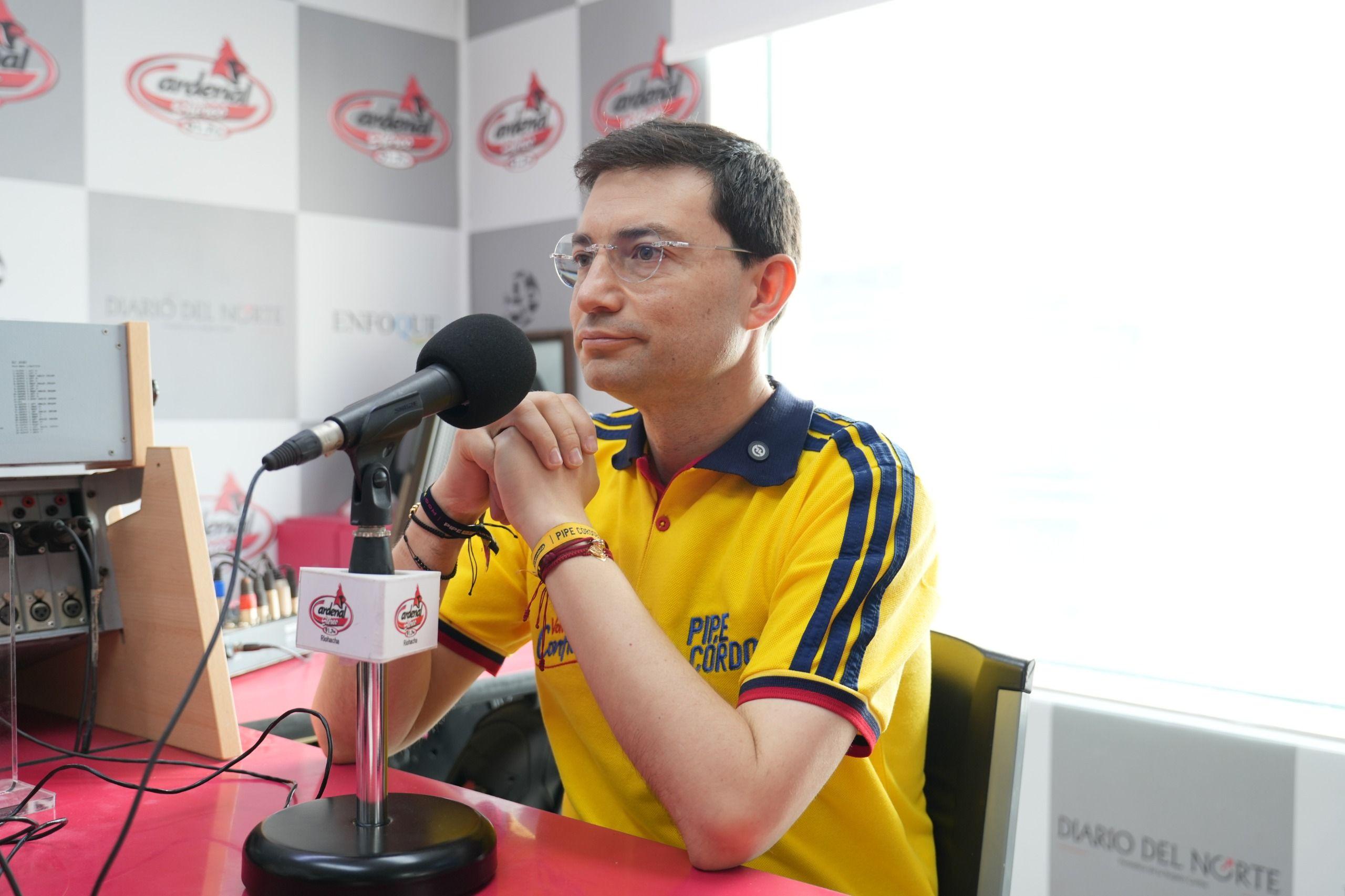 Felipe Córdoba propone mano dura contra el crimen y reformas profundas si llega a la presidencia